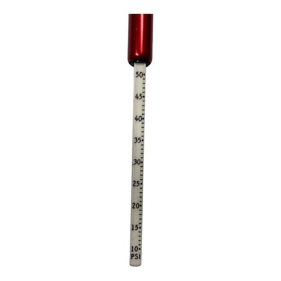 Vtg Plendil Felodipine  Pharmaceutical Drug Rep Promo Tire Pressure Gauge Red - Picture 3 of 6